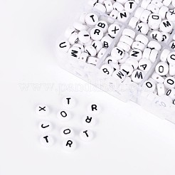 1 коробка письмо акриловые бисер SACR-X0013-B