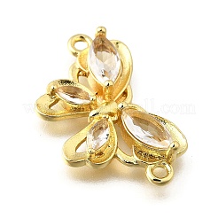 Латунные подвески из прозрачного кубического циркония&nbsp;KK-Q066-11G