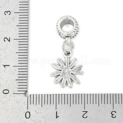 Подвеска из латуни с покрытием из латуни в европейском стиле KK-R200-01AS-02