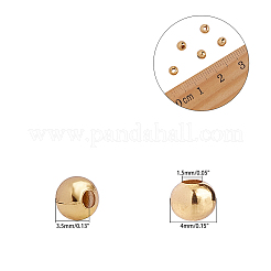 304 Edelstahlperlen&nbsp;STAS-UN0003-48G