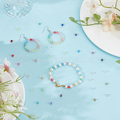 3640шт 28 цвета прозрачные акриловые бусины&nbsp;OACR-PH0004-62