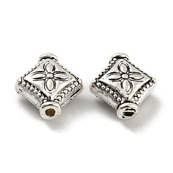 Сплавочные овальные бусины тибетского стиля &nbsp;PALLOY-F307-07AS