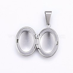 Подвески-медальоны из нержавеющей стали 304 STAS-O103-31P