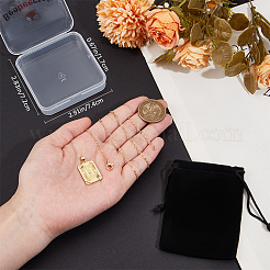 1 pz pendenti in ottone&nbsp;NJEW-BBC0001-18H