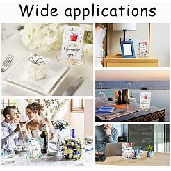 Железные спиральные держатели для карточек AJEW-WH0318-04G