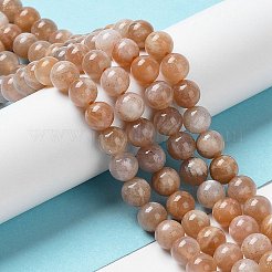 Natürliche sunstone Perlen Stränge&nbsp;LS-G-N327-01C-03