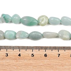 Natur amazonite Nuggets Perlen Stränge&nbsp;G-J335-31A