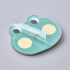 Акриловые защитные броши JEWB-F012-02