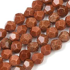 Chapelets de perles en goldstone synthétique&nbsp;GG-CBA199E-A01-6mm