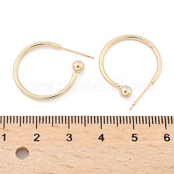 Латунь серьги&nbsp;LS-EJEW-L245-001LG