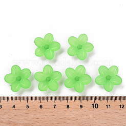 Матовые акриловые колпачки из бисера&nbsp;MACR-S371-08A-734