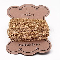 Ионное покрытие (ip) 304 нержавеющая сталь кабельные цепи CHS-K004-13G-0.6mm