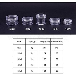 Пластиковые бисера контейнеры CON-PH0001-18