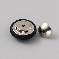 Stoff mit Aluminiumknöpfen&nbsp;BUTT-WH0029-32A-05