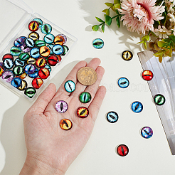 28 пара 14-х цветных пластиковых глаз для поделок в виде динозавров DOLL-ME0001-05