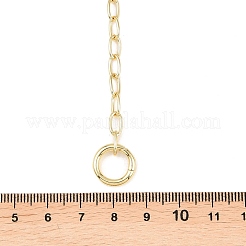 Messing-Kabelkette und Lariat-Halskette&nbsp;NJEW-H087-06C-G