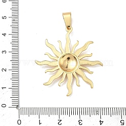 Pendentifs en acier inoxydable 304&nbsp;X-STAS-D224-03G