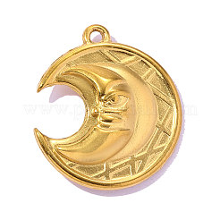 Pendentifs en acier inoxydable 304&nbsp;STAS-OY019-11G
