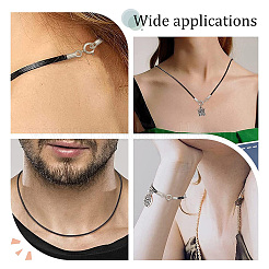 4 комплект из 925 застежек-колец из стерлингового серебра&nbsp;STER-BBC0001-45A