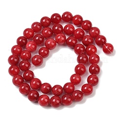 Естественно полосатый каменные бусы нити G-D315-A01-05-6mm