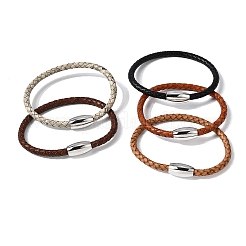 Verstellbare Armbänder aus Kunstkordel für Damen und Herren&nbsp;BJEW-F532-01P