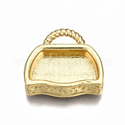 Pendentifs en laiton zircone cubique&nbsp;ZIRC-Q200-021A-NF