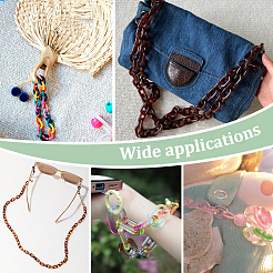 700 шт. 7 цвета акриловые соединительные кольца OACR-PH0004-22