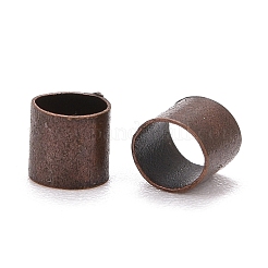 Зажимные бусины из латуни X-KK-S069-R-LF