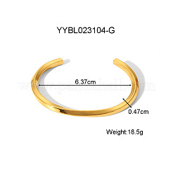 Винтажные европейские и американские витые браслеты-манжеты из нержавеющей стали 304 для женщин&nbsp;WV1773-1