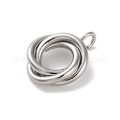 Ионное покрытие (ip) латунные подвески&nbsp;KK-U042-09P