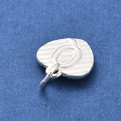 925 Herz aus Sterlingsilber mit Großbuchstaben-Anhängern&nbsp;STER-S009-13Q-S