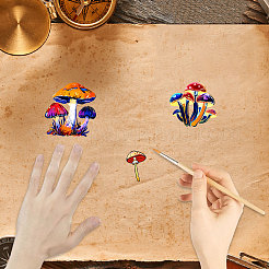 Пластиковые штампы&nbsp;DIY-WH20018-0206