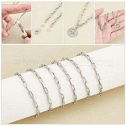 Набор для самостоятельного изготовления браслета-цепочки из нержавеющей стали 304 DIY-UN0006-03