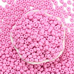 Стеклянные бусины с имитацией нефрита SEED-Z001-A-B07