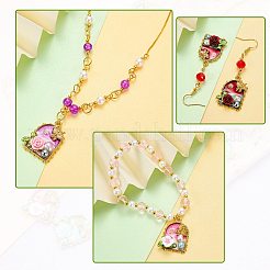 Pendente smaltati in lega&nbsp;FIND-SZ0019-25C