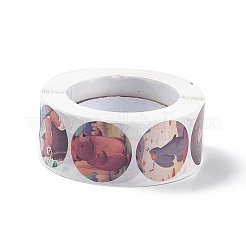 8 узор осенняя тематическая бумага спасибо подарочные наклейки в рулонах STIC-E001-02