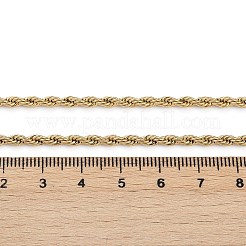 Ожерелья из цепочек-веревок из нержавеющей стали 304&nbsp;LS-NJEW-F226-03G-04