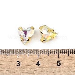 Латунные стеклянные стразы пришивные стразы RGLA-U001-05G-01