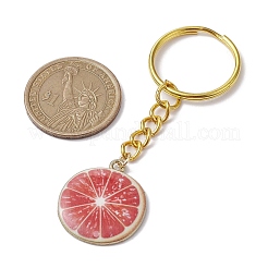 Брелки с подвесками из эмали из фруктового сплава&nbsp;KEYC-JKC00733