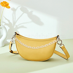 2 шт. 2-х цветные акриловые ручки для сумок с цепочкой&nbsp;FIND-WR0008-62