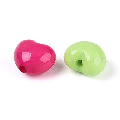 Непрозрачные акриловые бусины&nbsp;X-SACR-N019-04