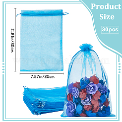 30 шт. большие мешочки из органзы&nbsp;OP-SP0001-03A-05