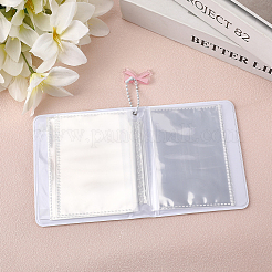 Мини-фотоальбомы в форме сердца из пластика&nbsp;DIY-WH20062-42A