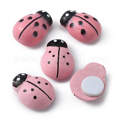 Окрашенные распылением деревянные кабошоны&nbsp;WOOD-WH0024-119D