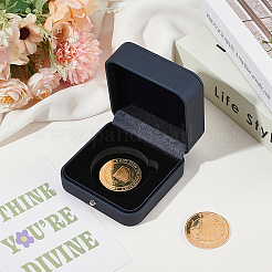 Ящик для хранения из искусственной кожи с бархатной внутри CON-WH0095-77B-02