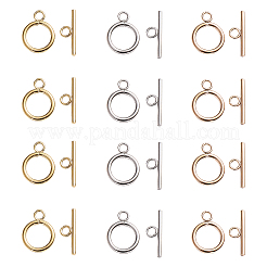 Ионное покрытие (IP) 304 нержавеющая сталь кольцевые застежки-тоглы STAS-CJ0001-46