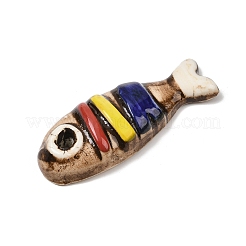 Ручной работы фарфора большие кулоны PORC-Z003-01H