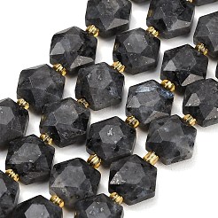 Fili di perline di larvikite naturale&nbsp;GG-CBA4A3B-B17