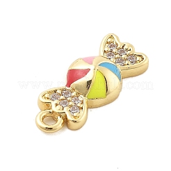 Латунные микро проложить кубического циркония подвески&nbsp;KK-L228-24G-04