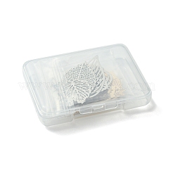 24шт 12 стиля латунные подвески KKC-FS0001-01